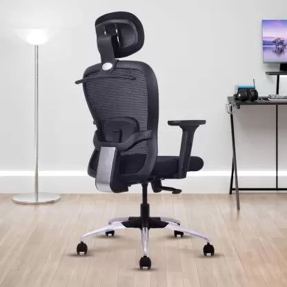 High Back Director Office Chair with Chrome Base -