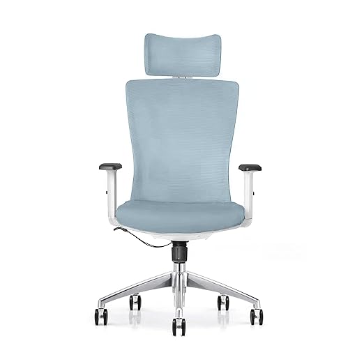 High Back Director Office Chair with Chrome Base -