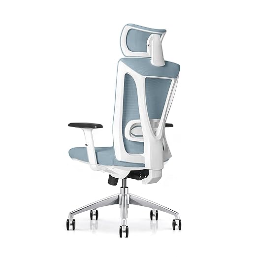 High Back Director Office Chair with Chrome Base -