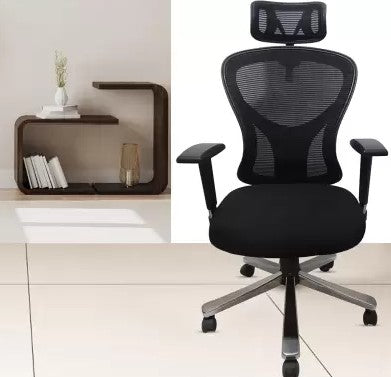 High Back Director Office Chair with Chrome Base -