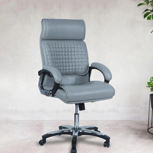 High Back Director Office Chair with Chrome Base