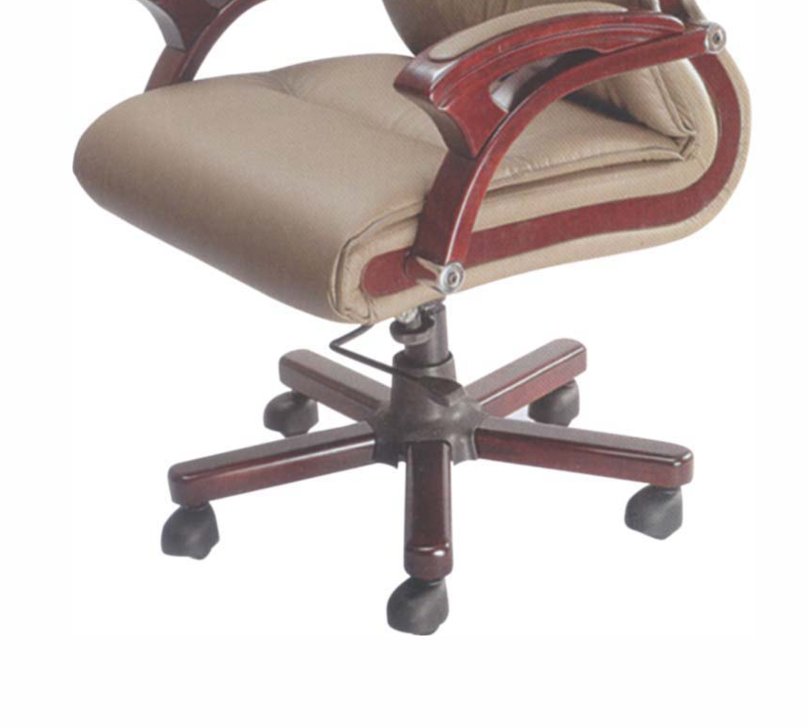 High Back Office Chair Leatherette Base -