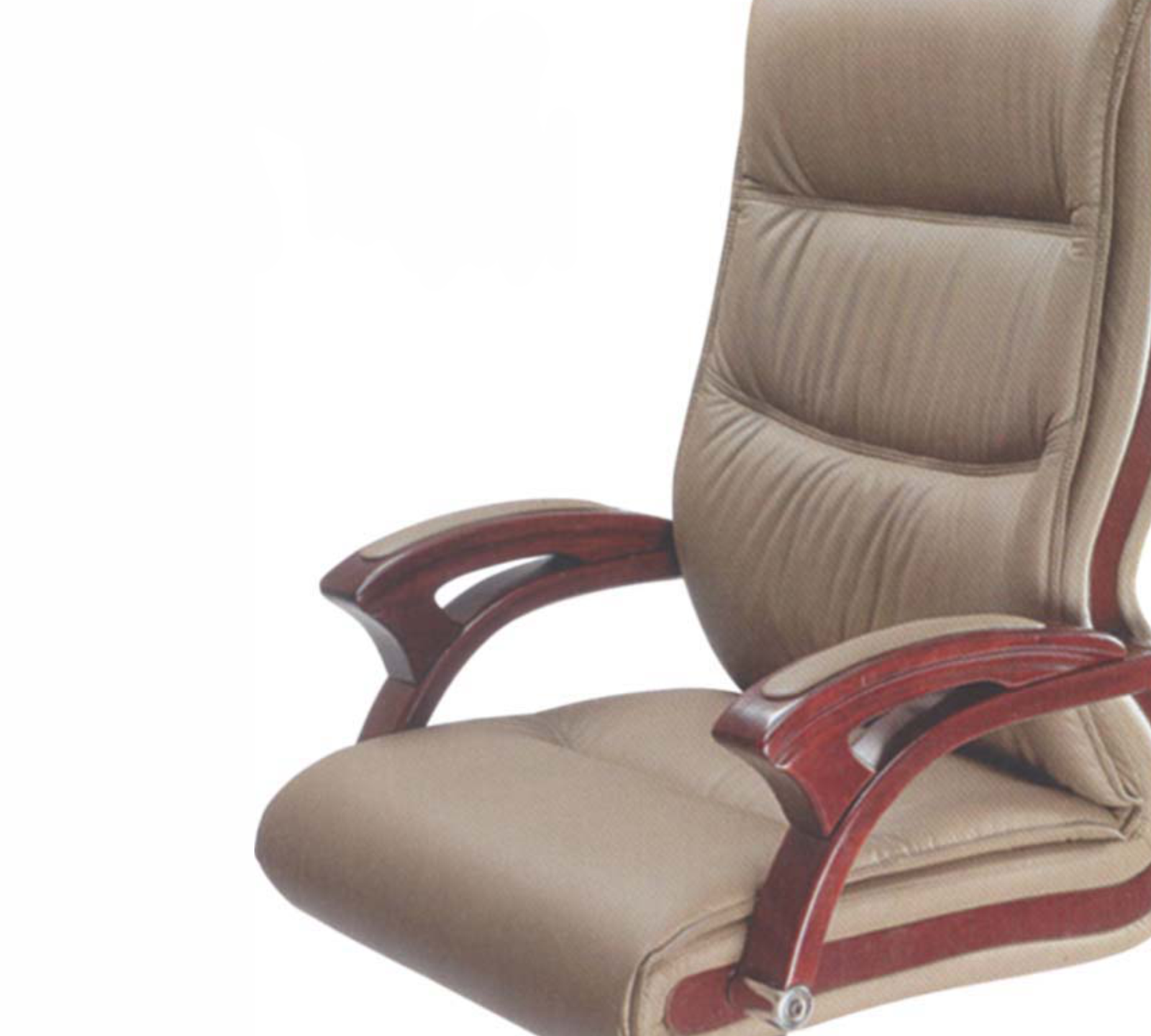 High Back Office Chair Leatherette Base -