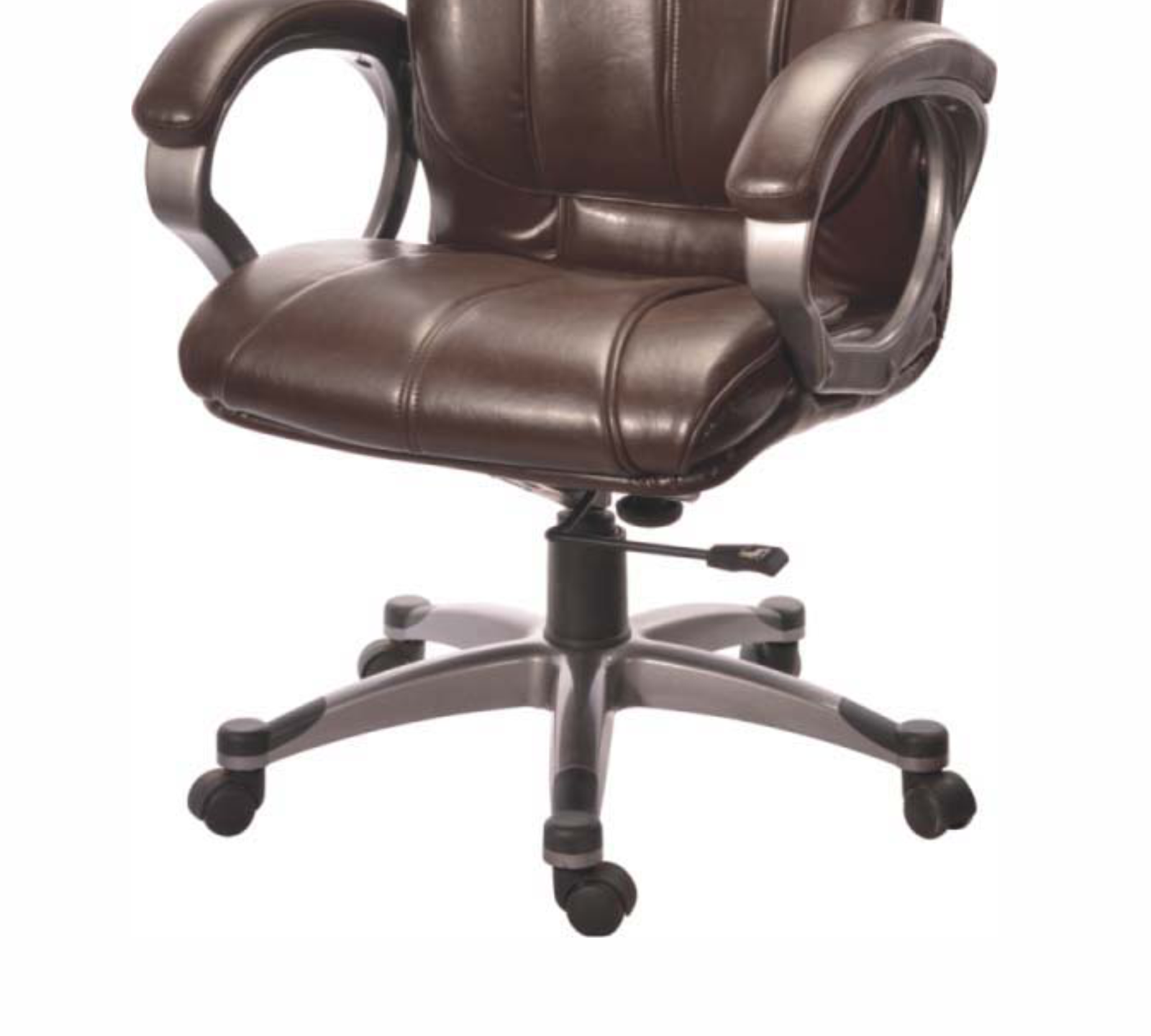 High Back Office Director Chair with Aluminum Base -