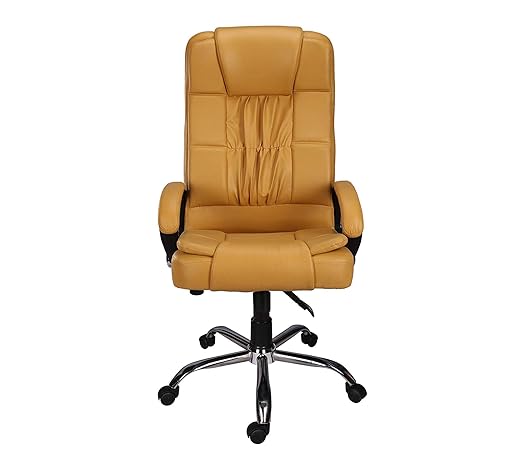 High Back Office Director Chair with Chrome Base -