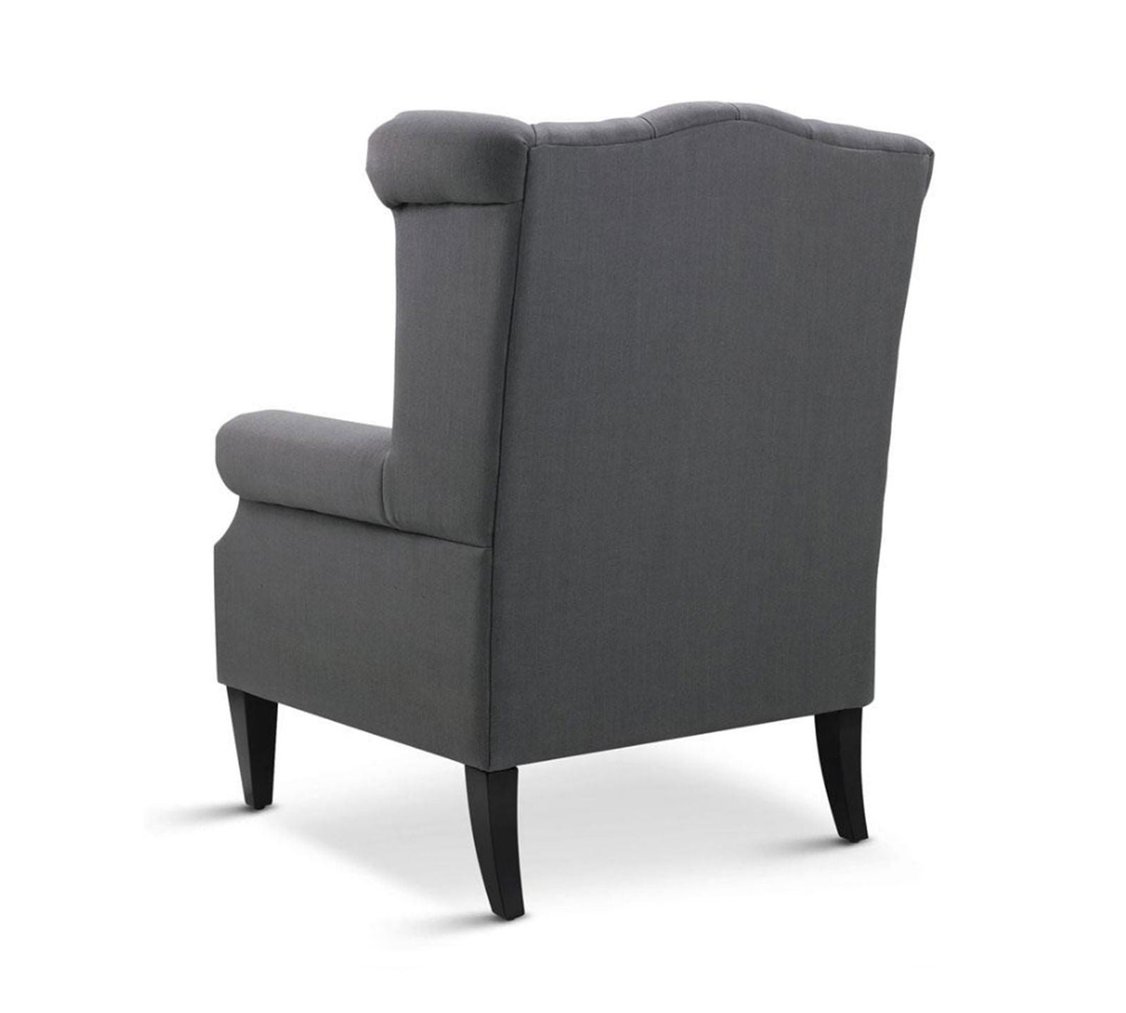 High Back Wing Chair Cushioned Lounge Chair Chair -