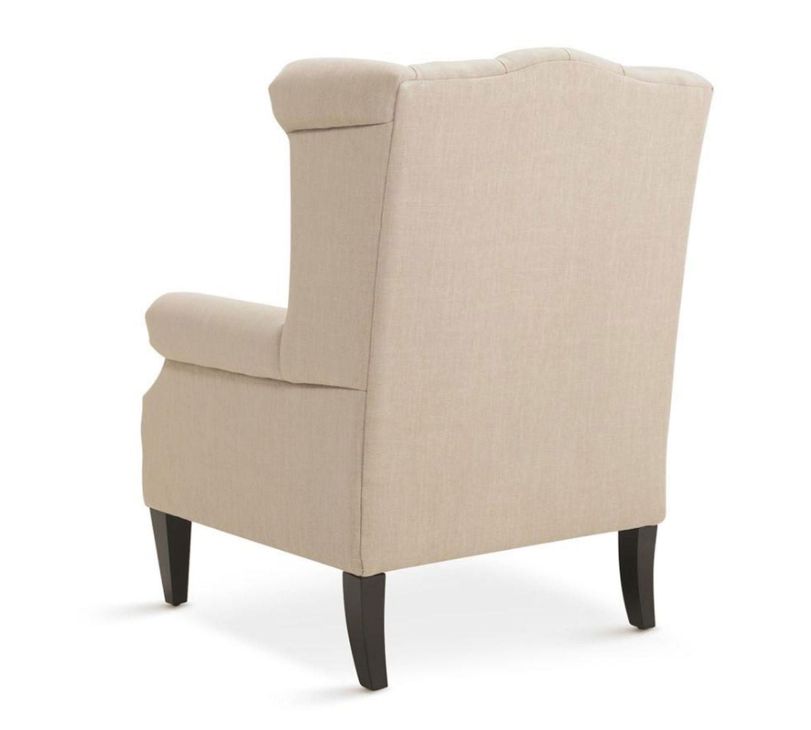 High Back Wing Chair Cushioned Lounge Chair Chair -