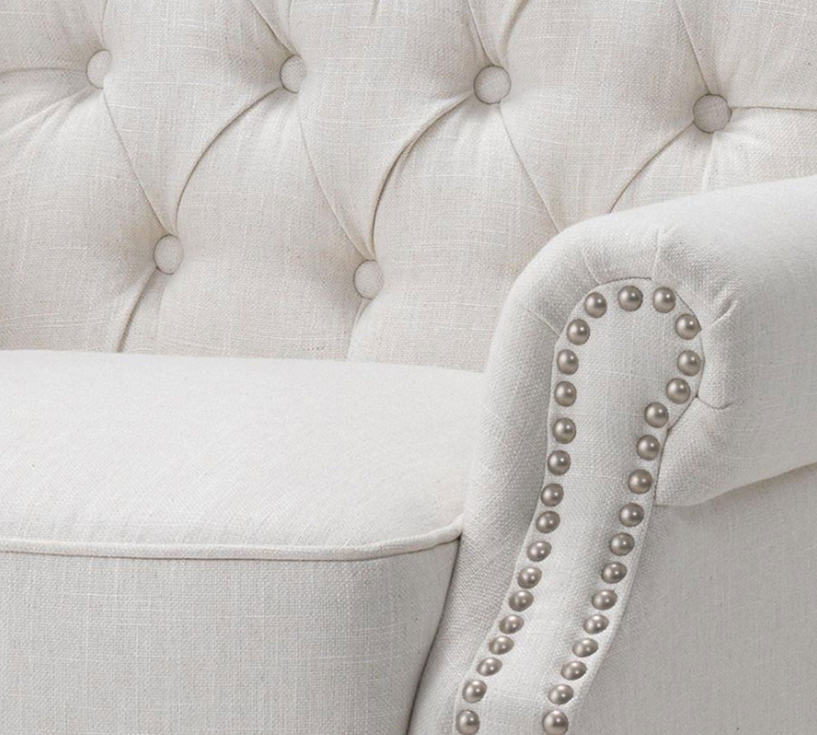 High Back Wing Chair Cushioned Lounge Chair Chair -