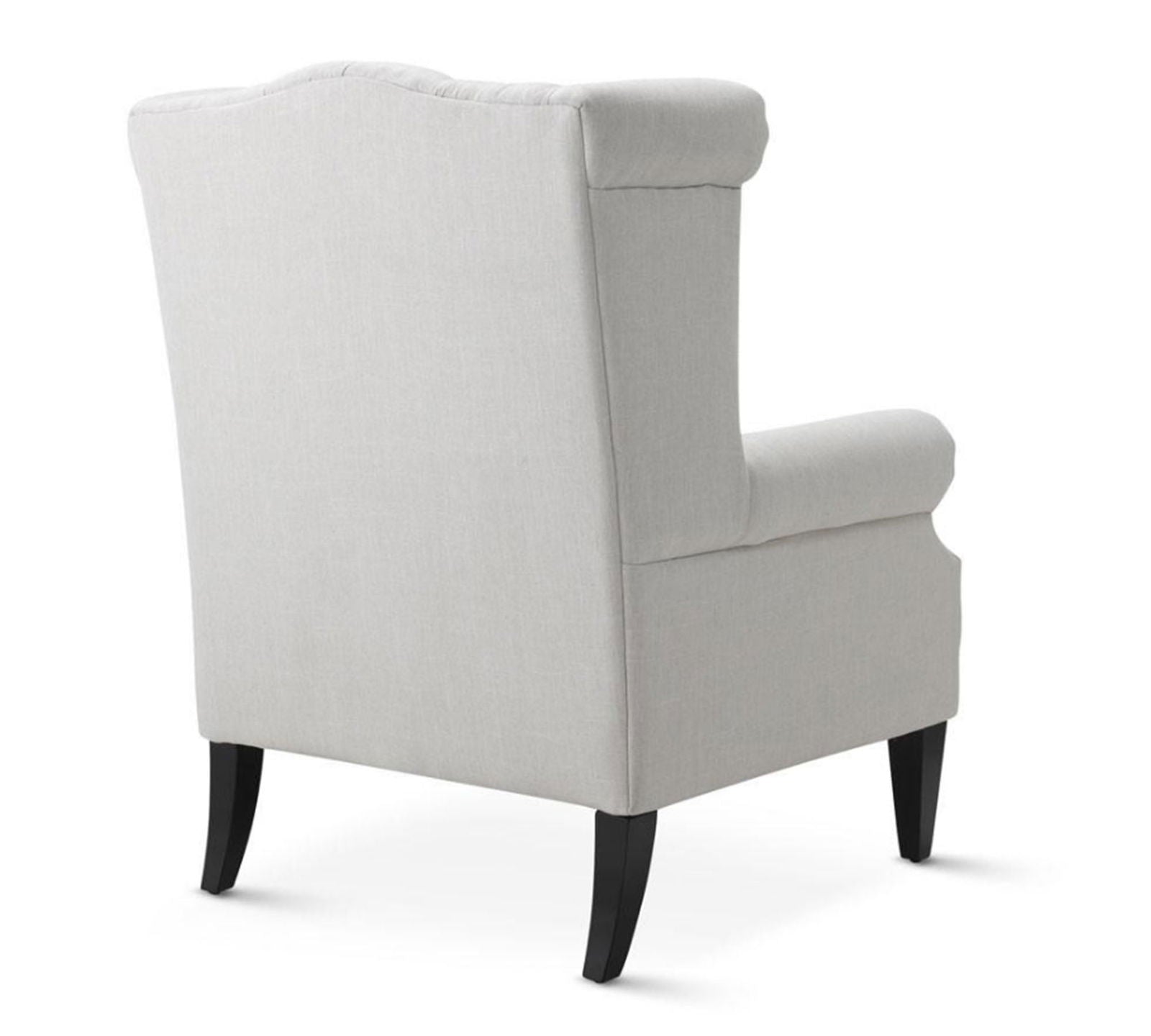 High Back Wing Chair Cushioned Lounge Chair Chair -