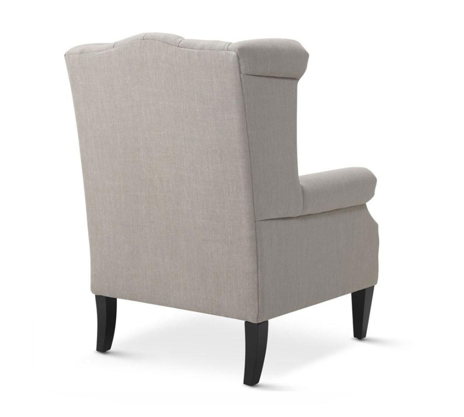 High Back Wing Chair Cushioned Lounge Chair Chair -