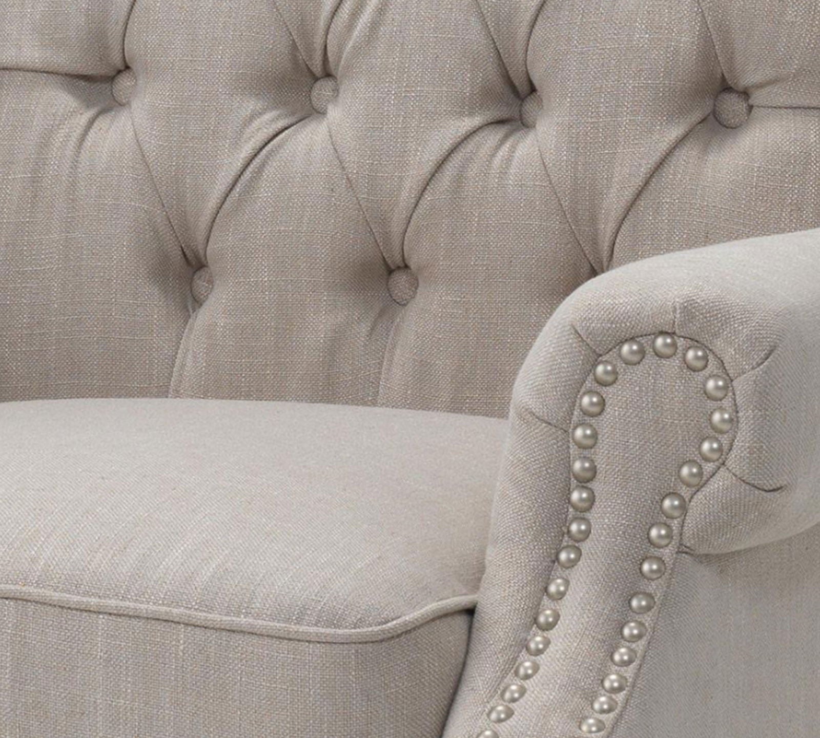 High Back Wing Chair Cushioned Lounge Chair Chair -