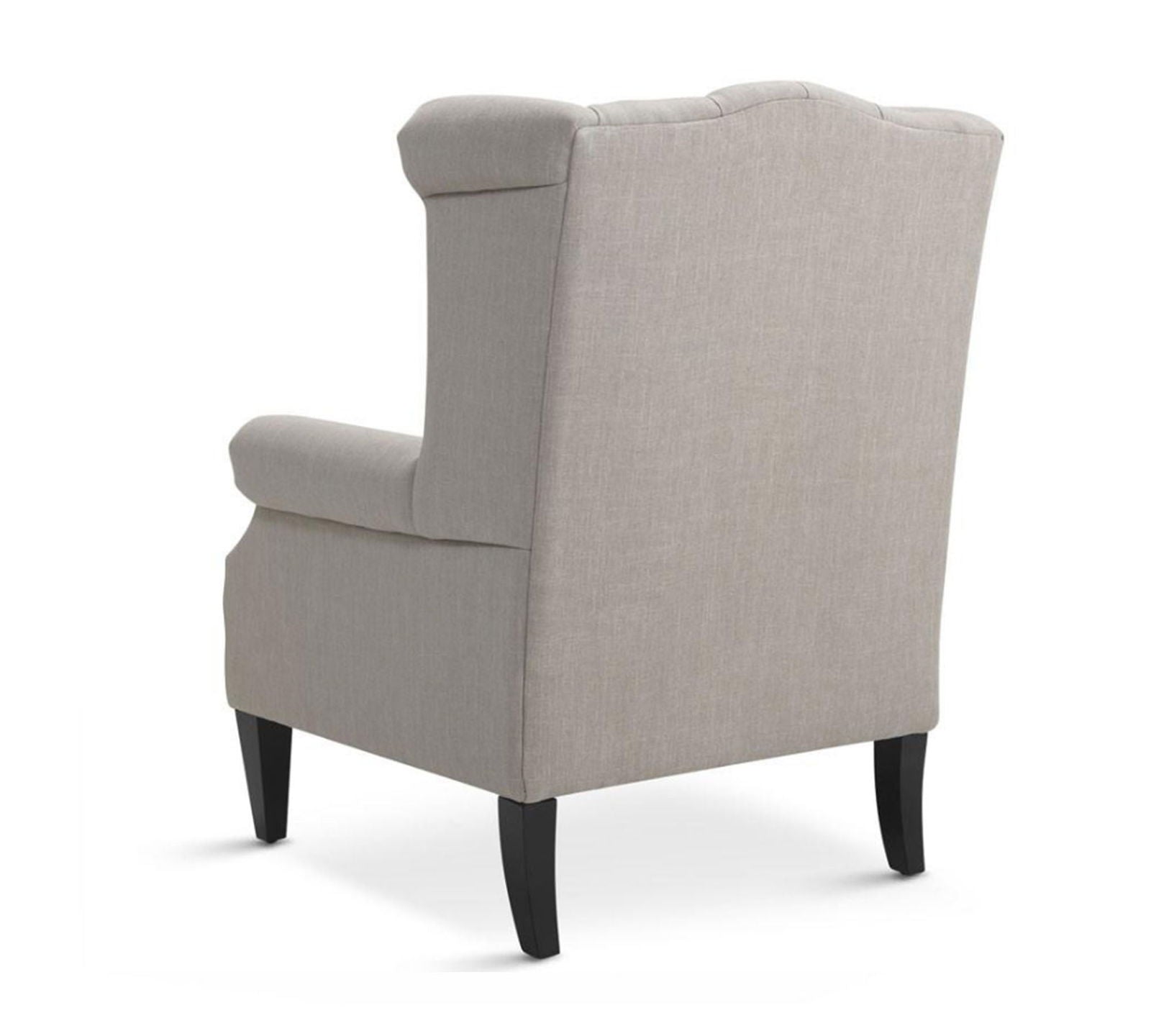 High Back Wing Chair Cushioned Lounge Chair Chair -