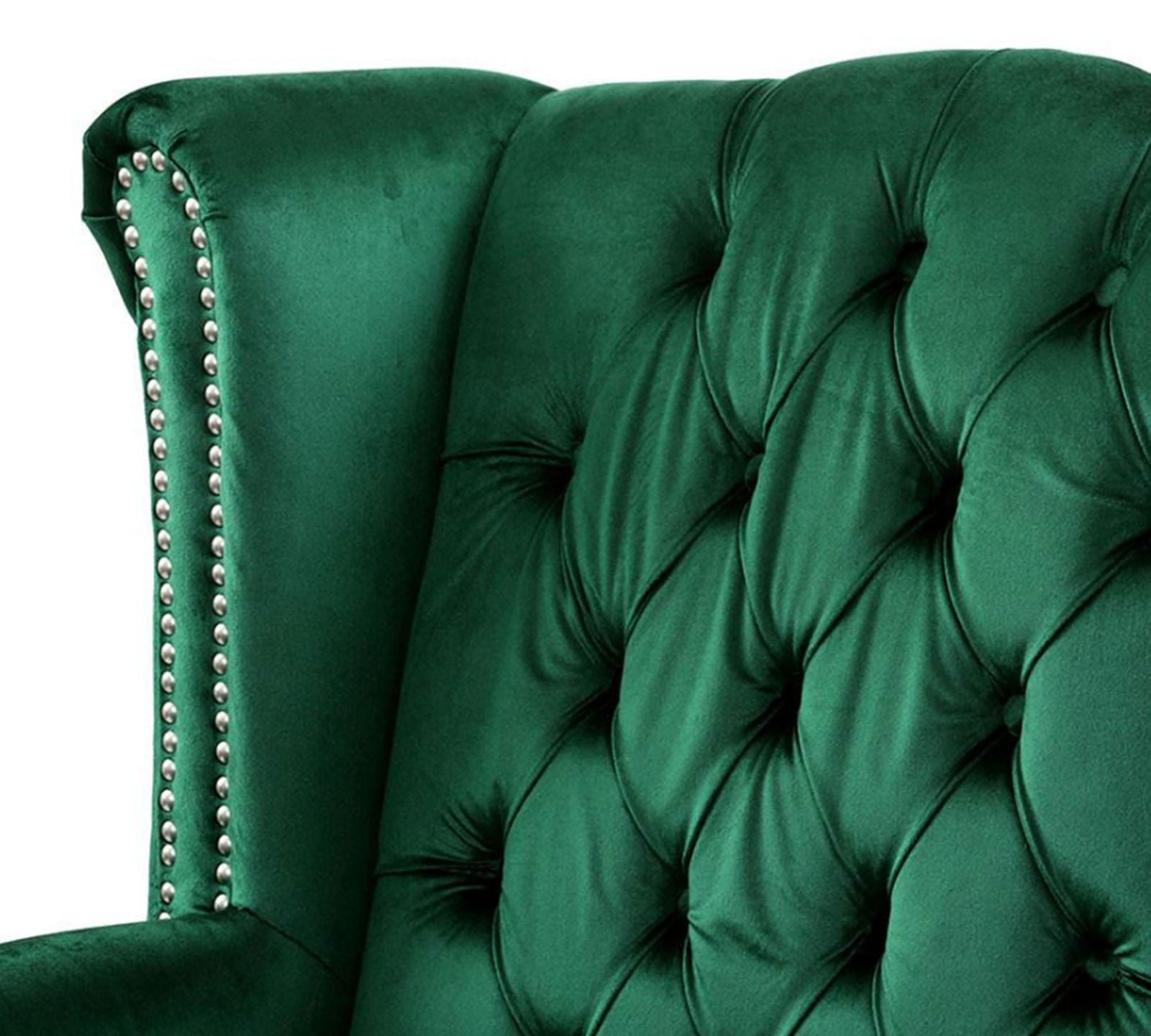 High Back Wing Chair Cushioned Lounge Chair Chair -