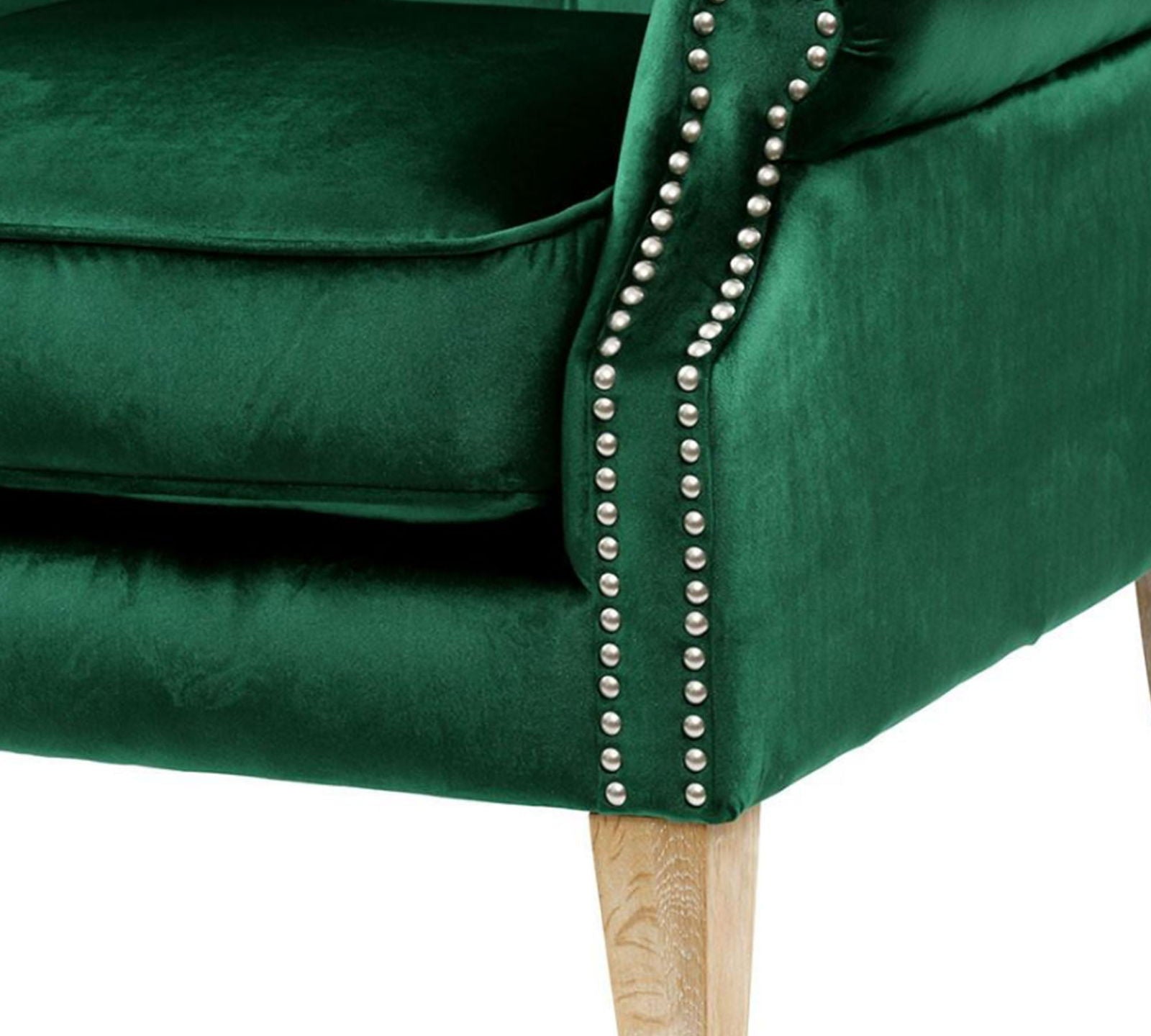 High Back Wing Chair Cushioned Lounge Chair Chair -