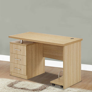 Home & Office Computer Table with Pre-laminate CPU Space and One Drawer & One Openable shutter