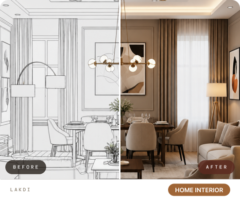 Lakdi.com - Furniture & Interiors Co.