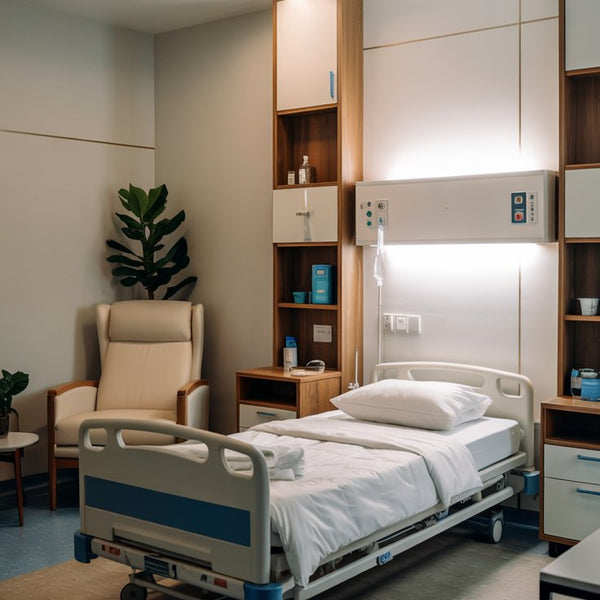 <b>Hospital Furniture:</b> Our hospital furniture is built for patient comfort, ease of use, and high hygiene standards, supporting medical professionals in their daily tasks.