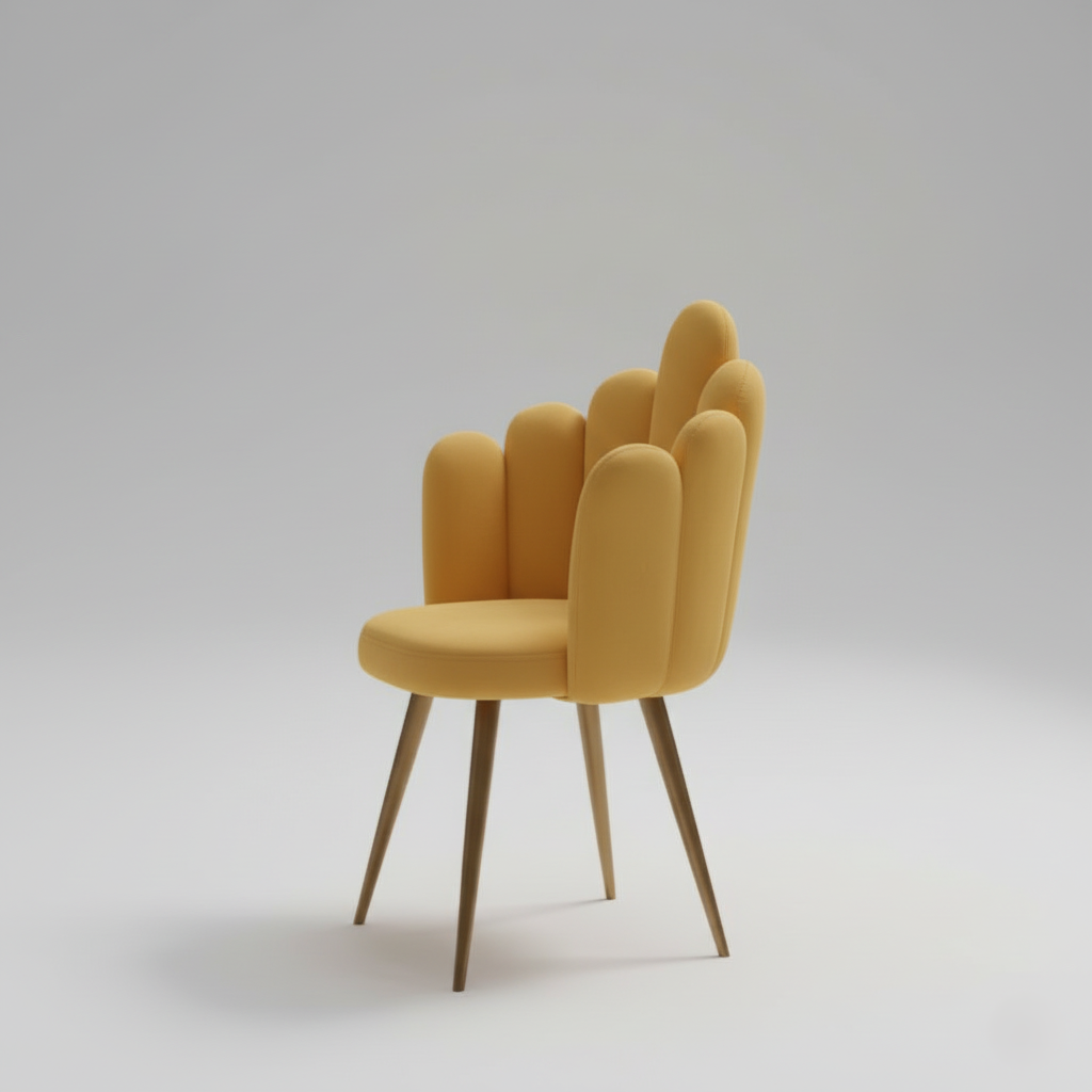 Lounge Chair for Home Furniture with Premium and Flower Design for the Living Room Area