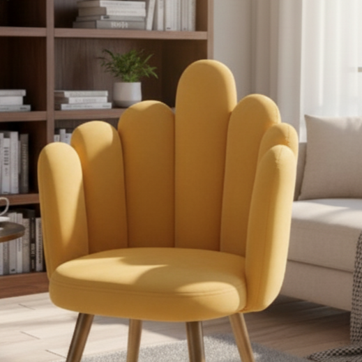 Lounge Chair for Home Furniture with Premium and Flower Design for the Living Room Area