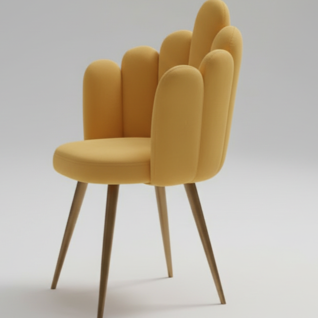 Lounge Chair for Home Furniture with Premium and Flower Design for the Living Room Area