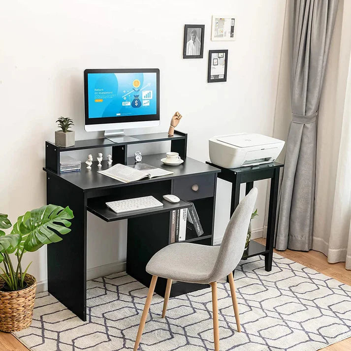 computer table office table study desk wooden table