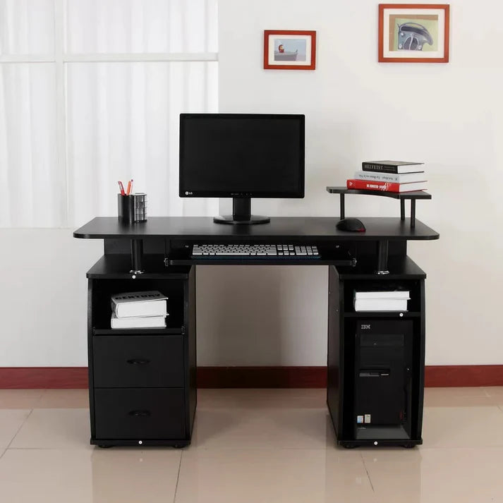 computer table office table study desk wooden table