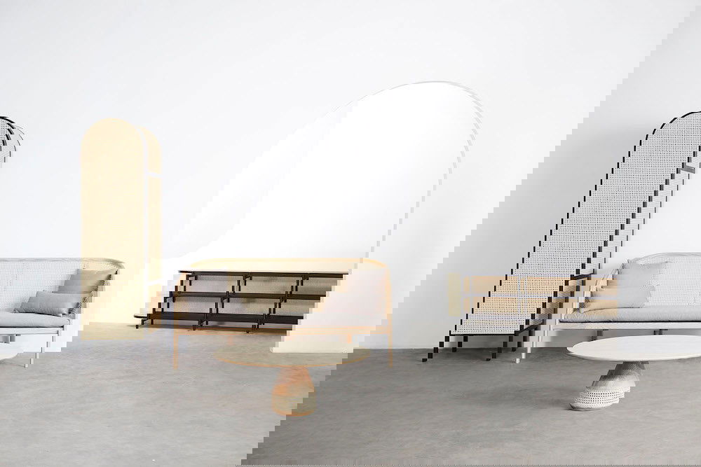 Indoor & Outdoor Cane Sofa -