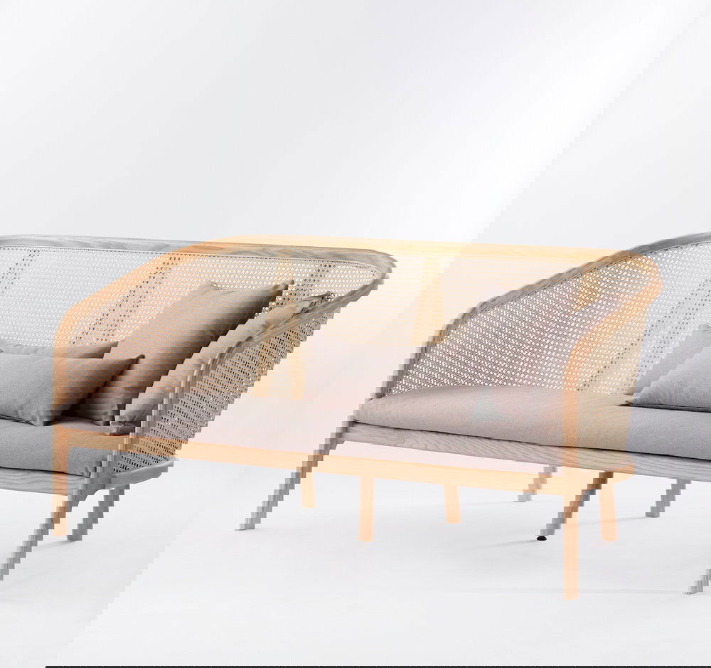 Indoor & Outdoor Cane Sofa -