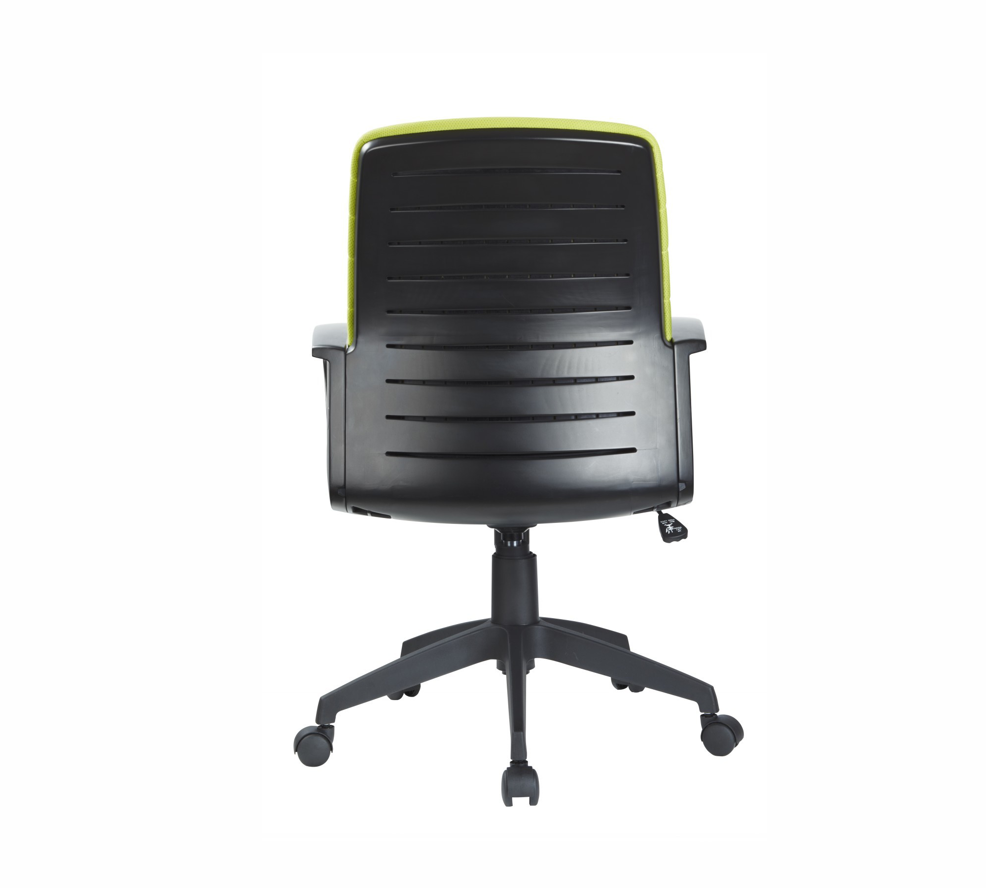 Executive Fabric Office Chair with Ergonomic Design, Cushioned Seat, Fixed Armrests, Swivel Base & Height Adjustment for Office and Workstation Use