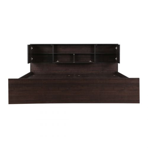 King Size Bed Half Hydraulic Storage and Half Lift Panels -
