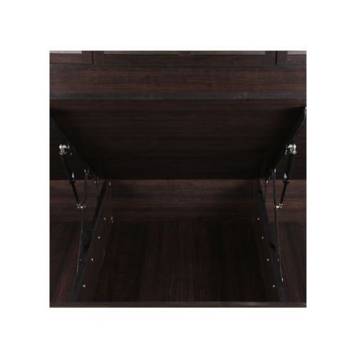 King Size Bed Half Hydraulic Storage and Half Lift Panels -