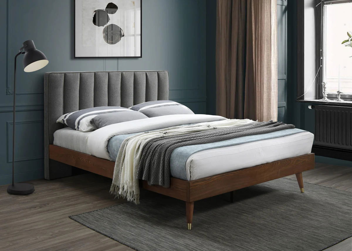 King Size Bed in Solid Wood -