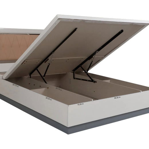King Size Bed with Storage with Hydraulic Designs -