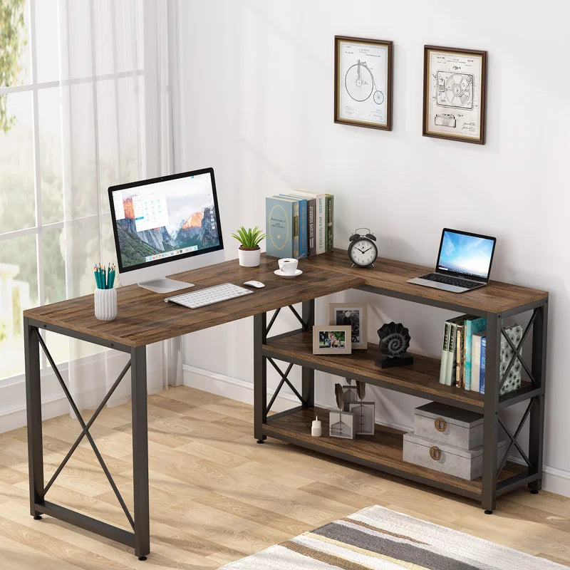 computer table office table study desk wooden table