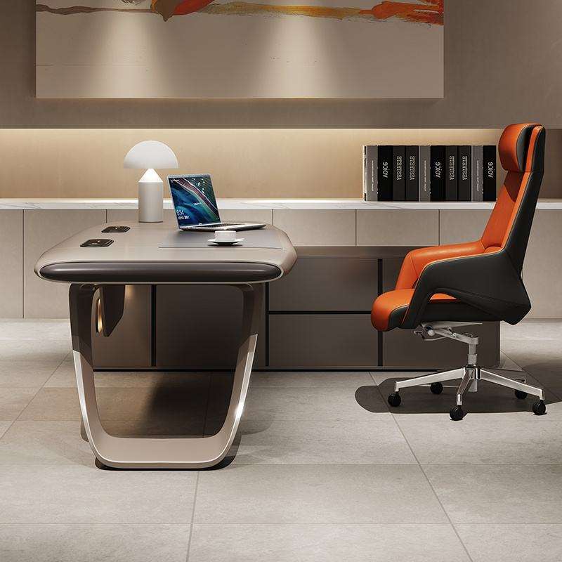 Luxury High-End Modern L Shape Director and Executive Office Desk High Quality Office Table for Corporate