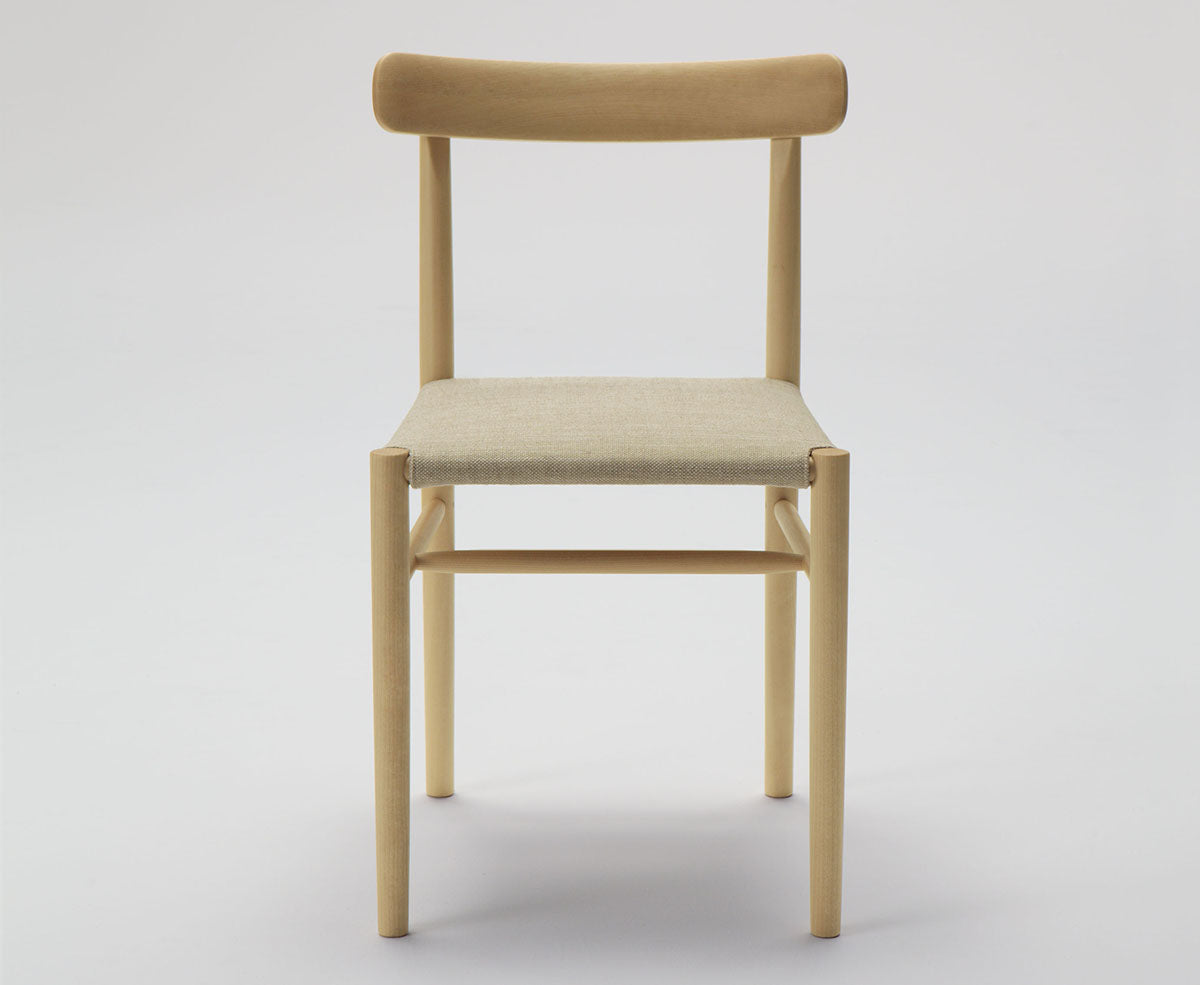 Lakdi Lightwood Chair With Upholstered Seat -