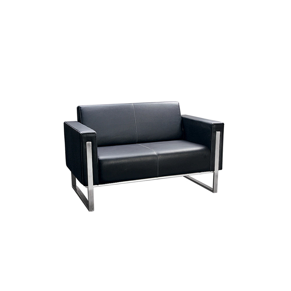Leatherette Upholstery with Metal frame Sofa -