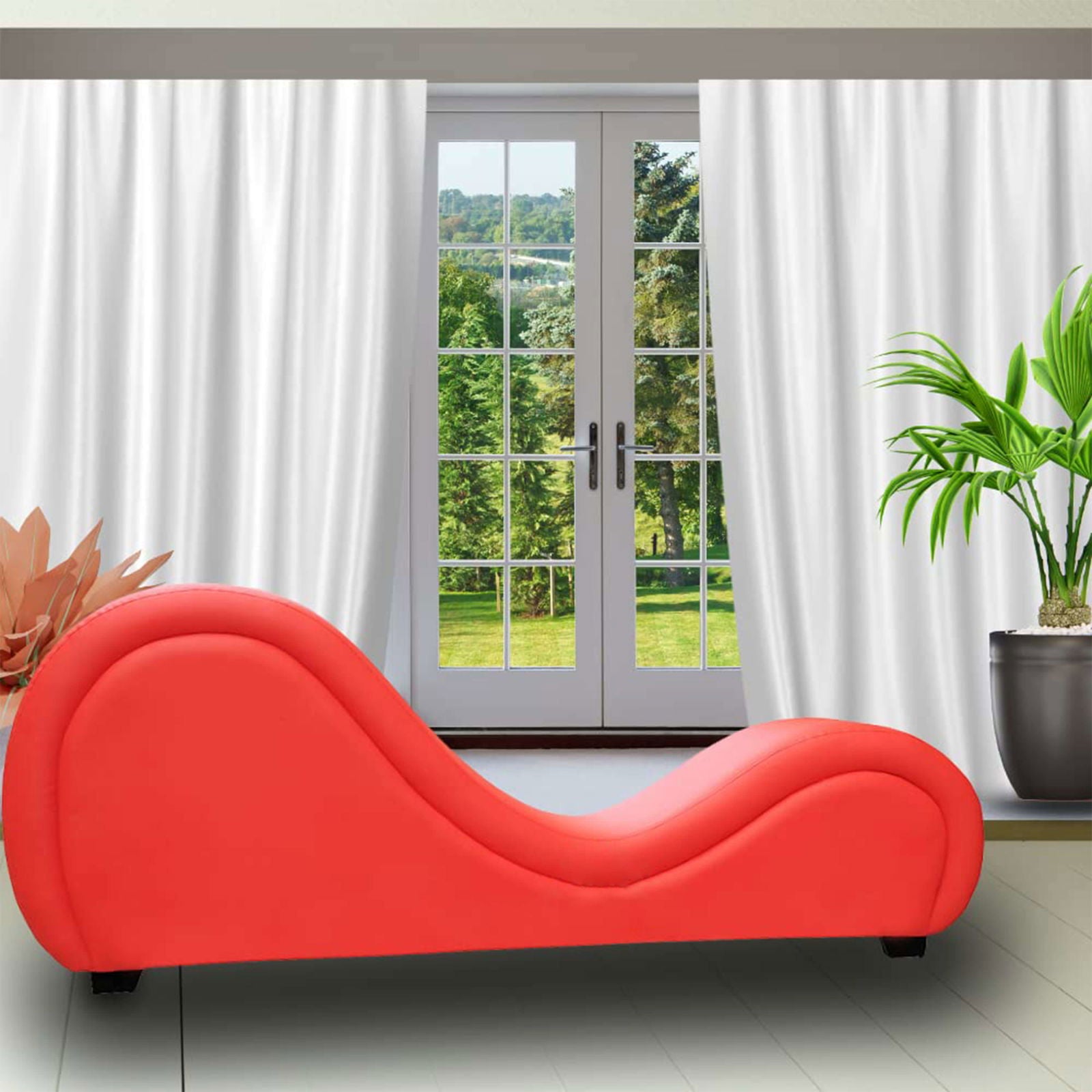Leatherette Yoga Chair | Couch Premium Stylish Relax Lounge Chair - Yoga Couch -