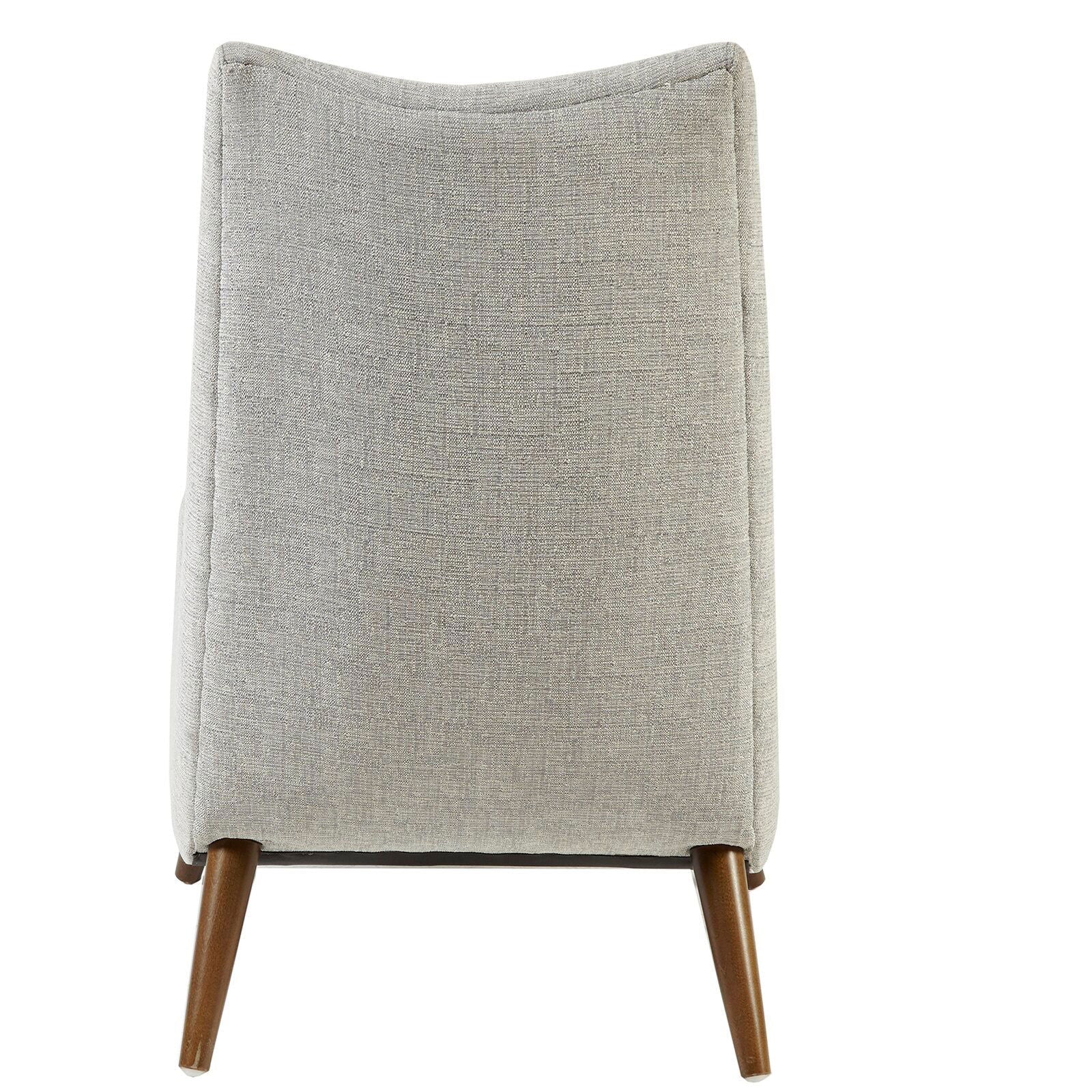 Light Grey Accent Wide Lounge Chair -