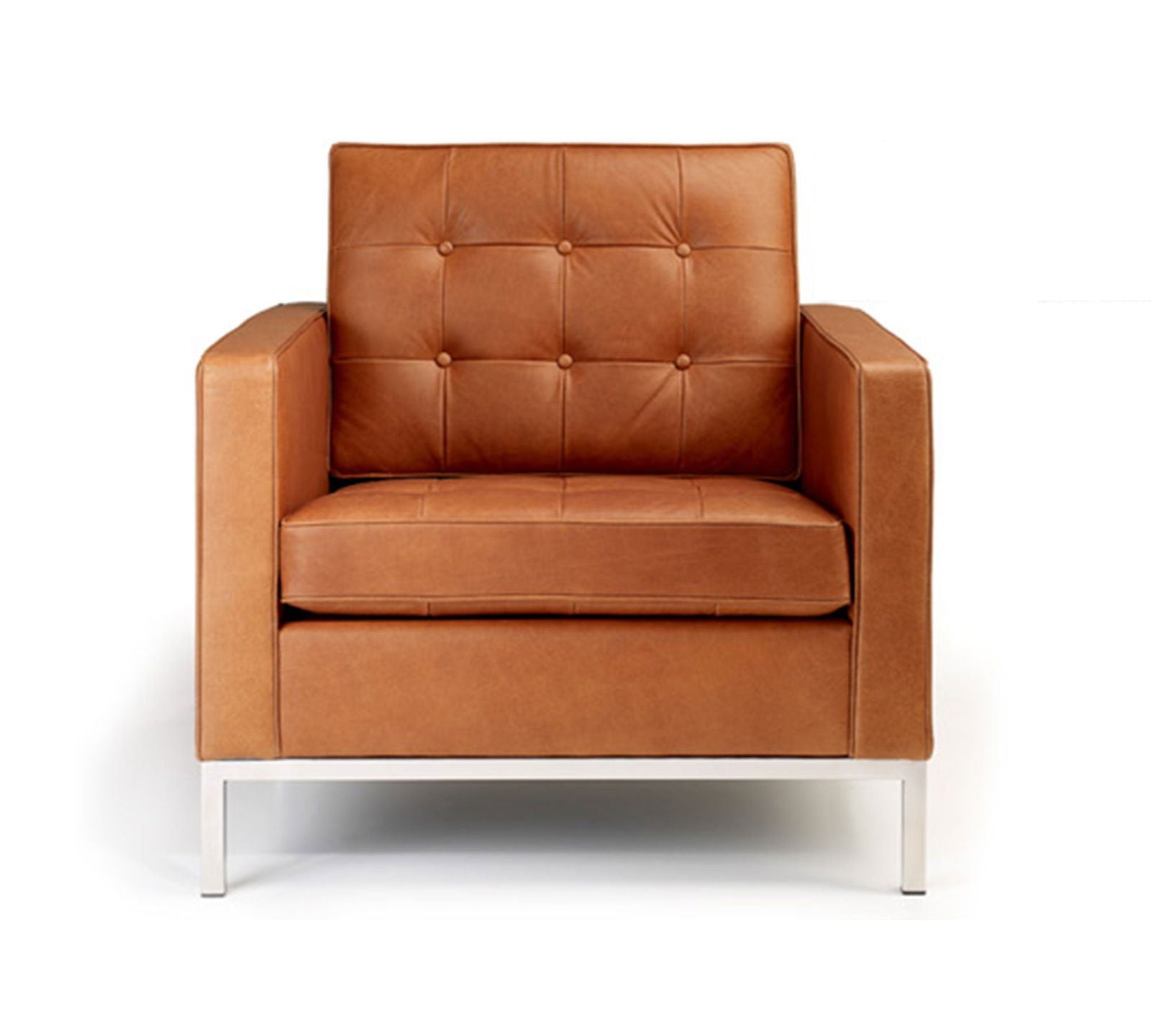 Loft Tufted Upholstered Faux Leather -