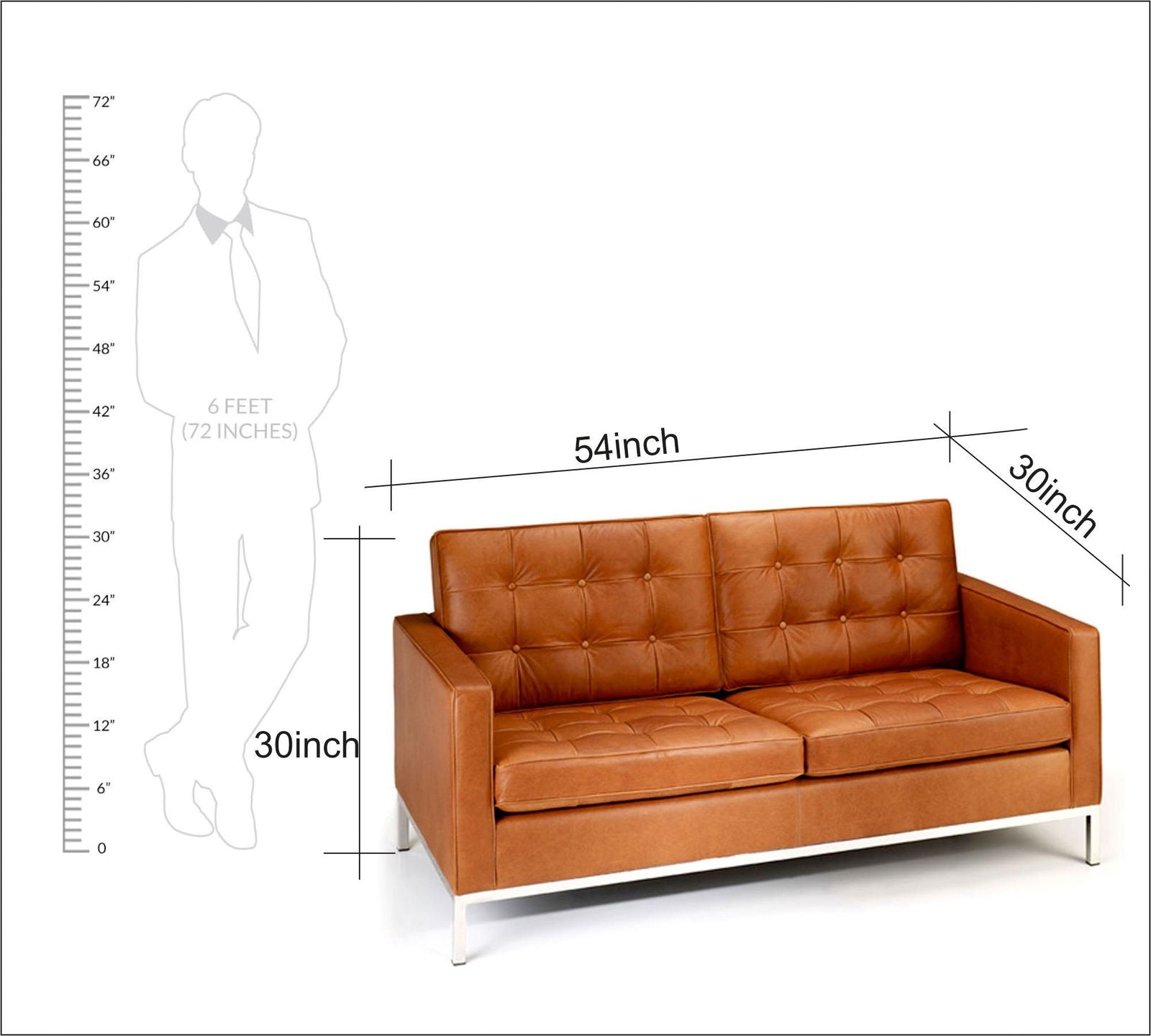 Loft Tufted Upholstered Faux Leather -