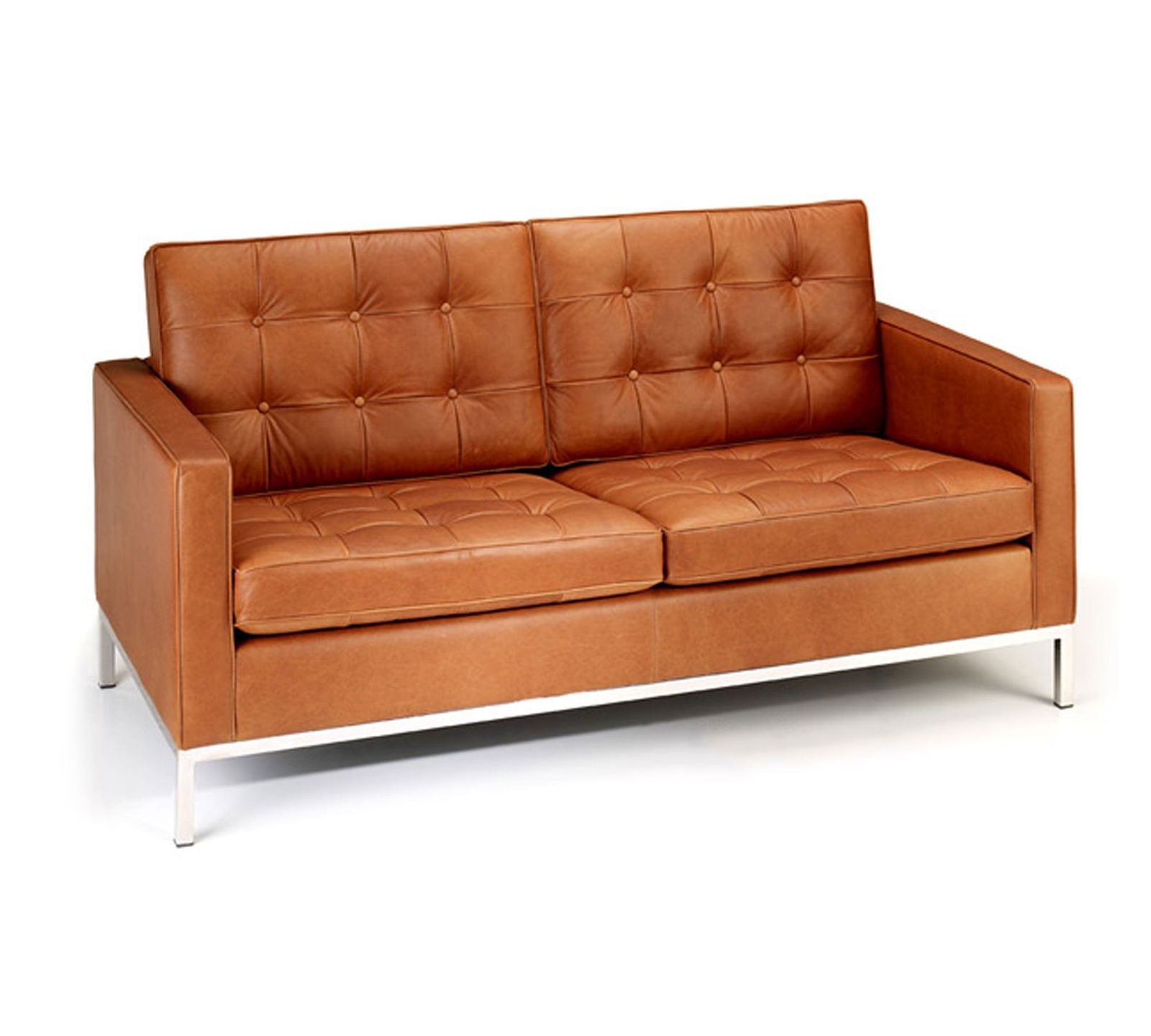 Loft Tufted Upholstered Faux Leather -