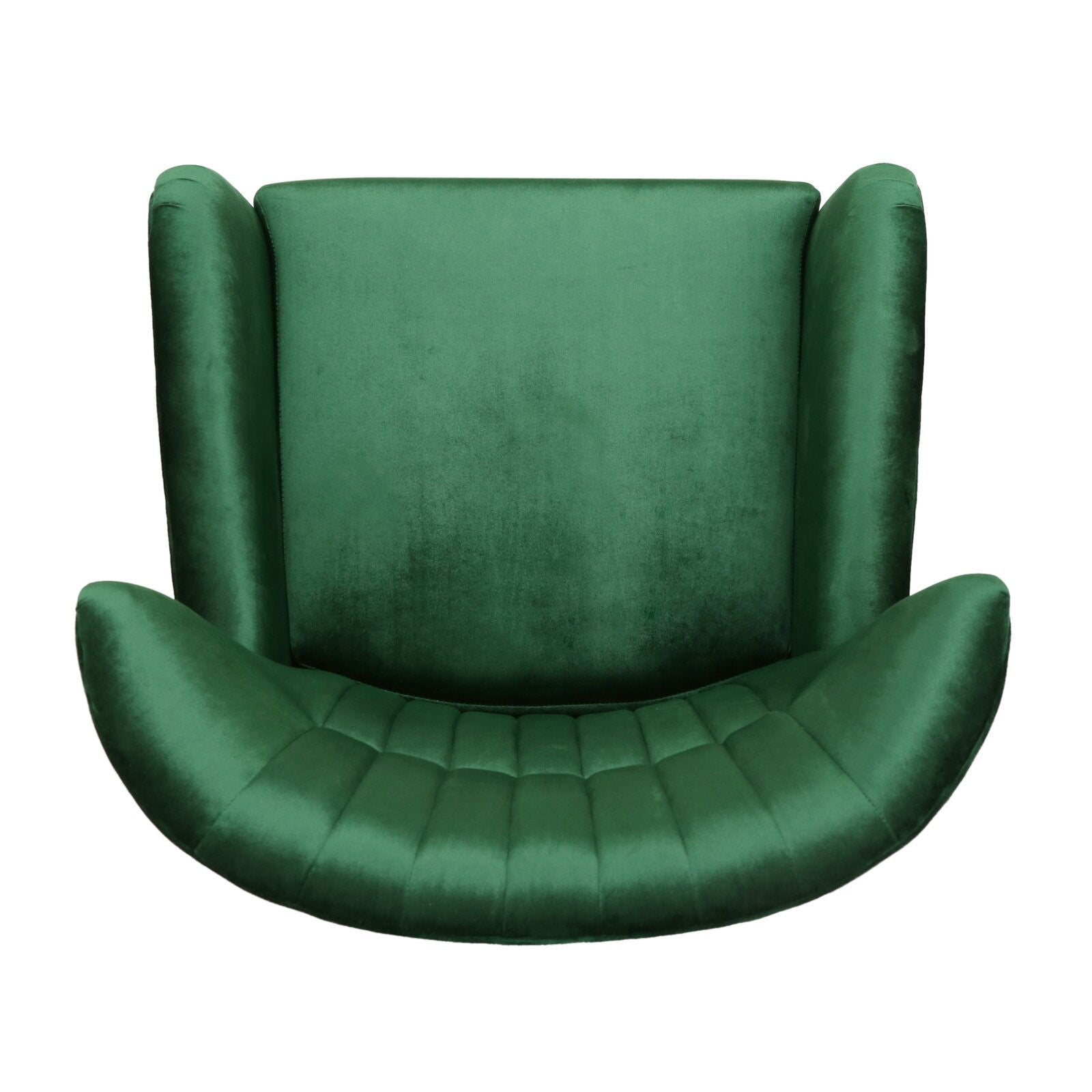 Lounge Chair Wing back with Solid Wooden Legs -