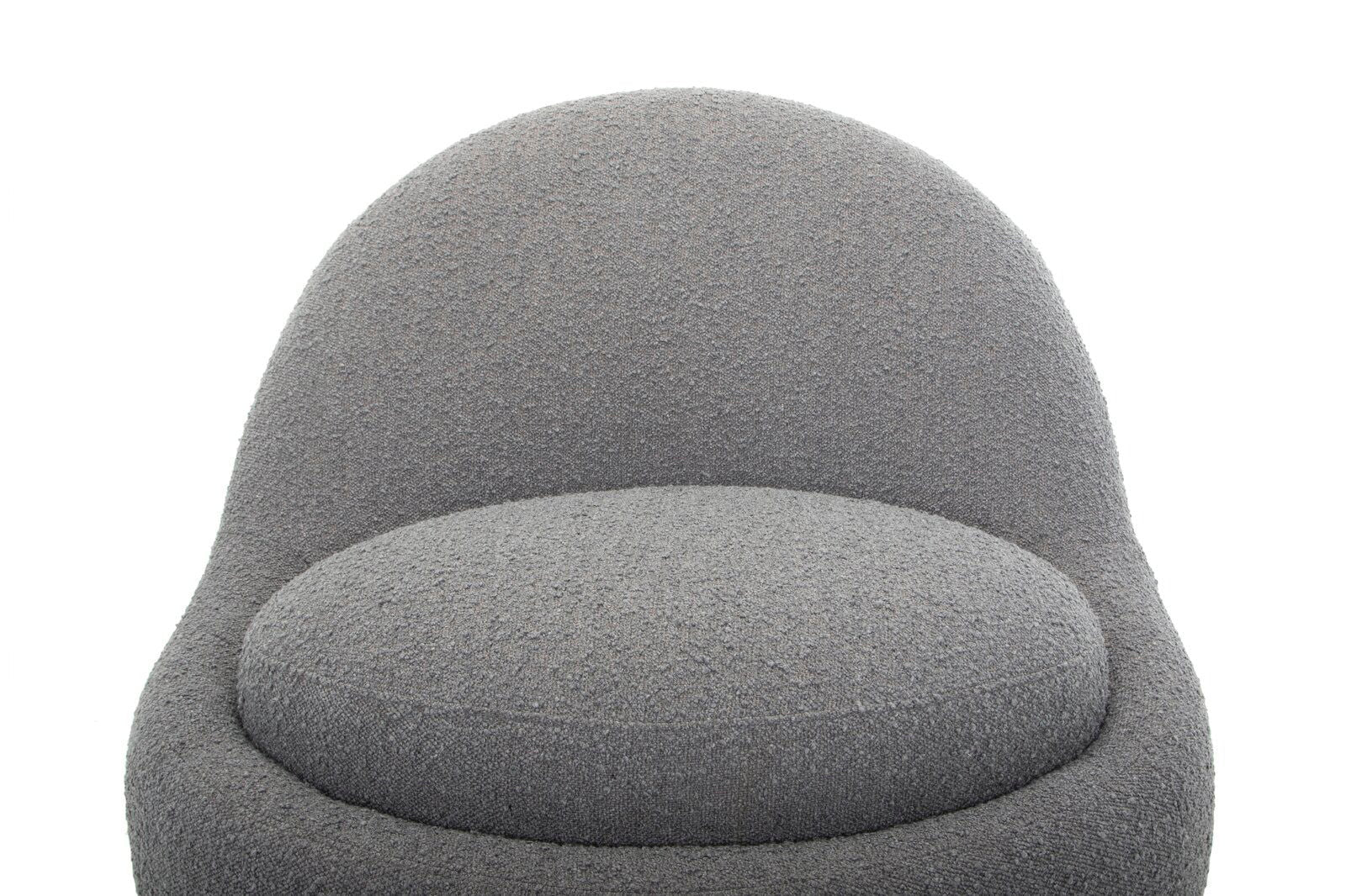 Lounge Chair with Wooden Frame Base -