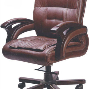 Low Back Director Chair in Wooden Base