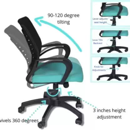 Low Back Executive Chair with Nylon Base -