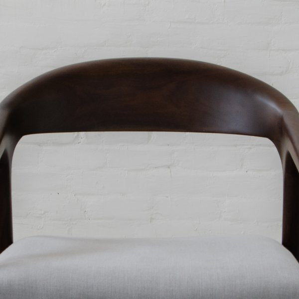 Luxury Dining Chair with Wooden Frame Base -