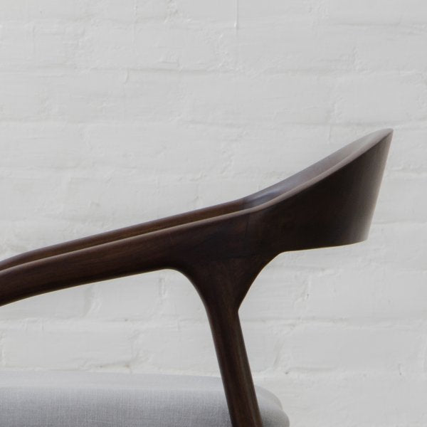 Luxury Dining Chair with Wooden Frame Base -