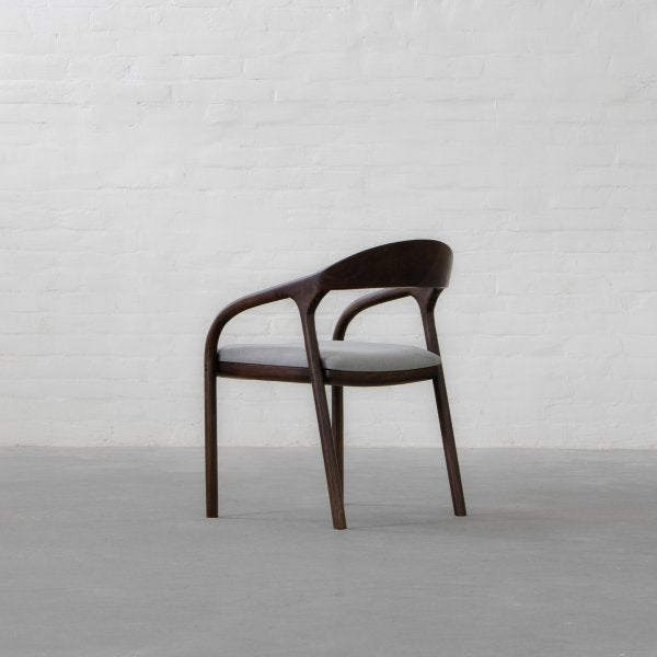 Luxury Dining Chair with Wooden Frame Base -