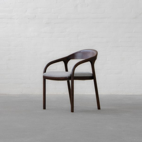 Luxury Dining Chair with Wooden Frame Base -